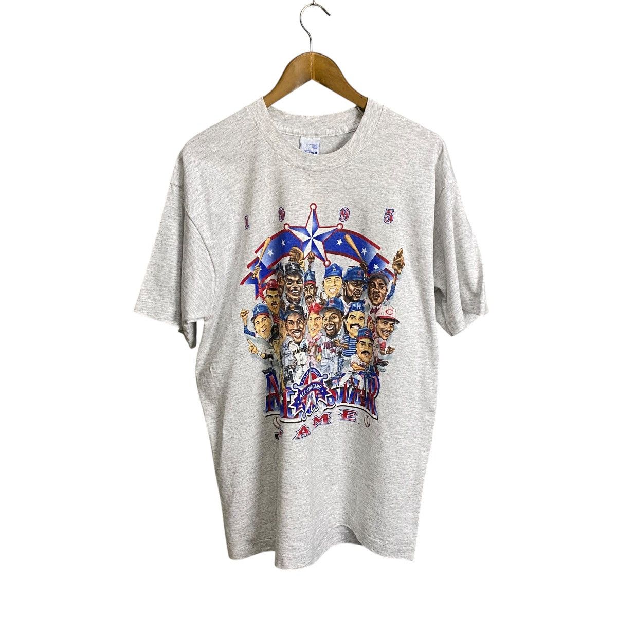 Vintage Deadstock 💥💥Vintage 90 MLB Texas Ranjer tee Size US L / EU 52-54 / 3 - 1 Thumbnail
