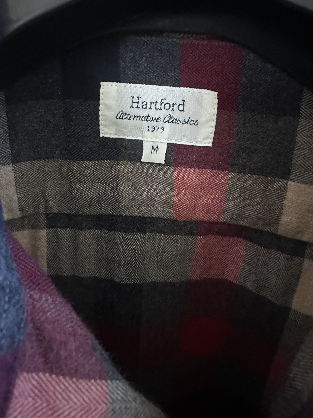 Hartford Hartford “Alternative Classics” Twill Plaid Button Up Shirt Size US M / EU 48-50 / 2 - 2 Thumbnail