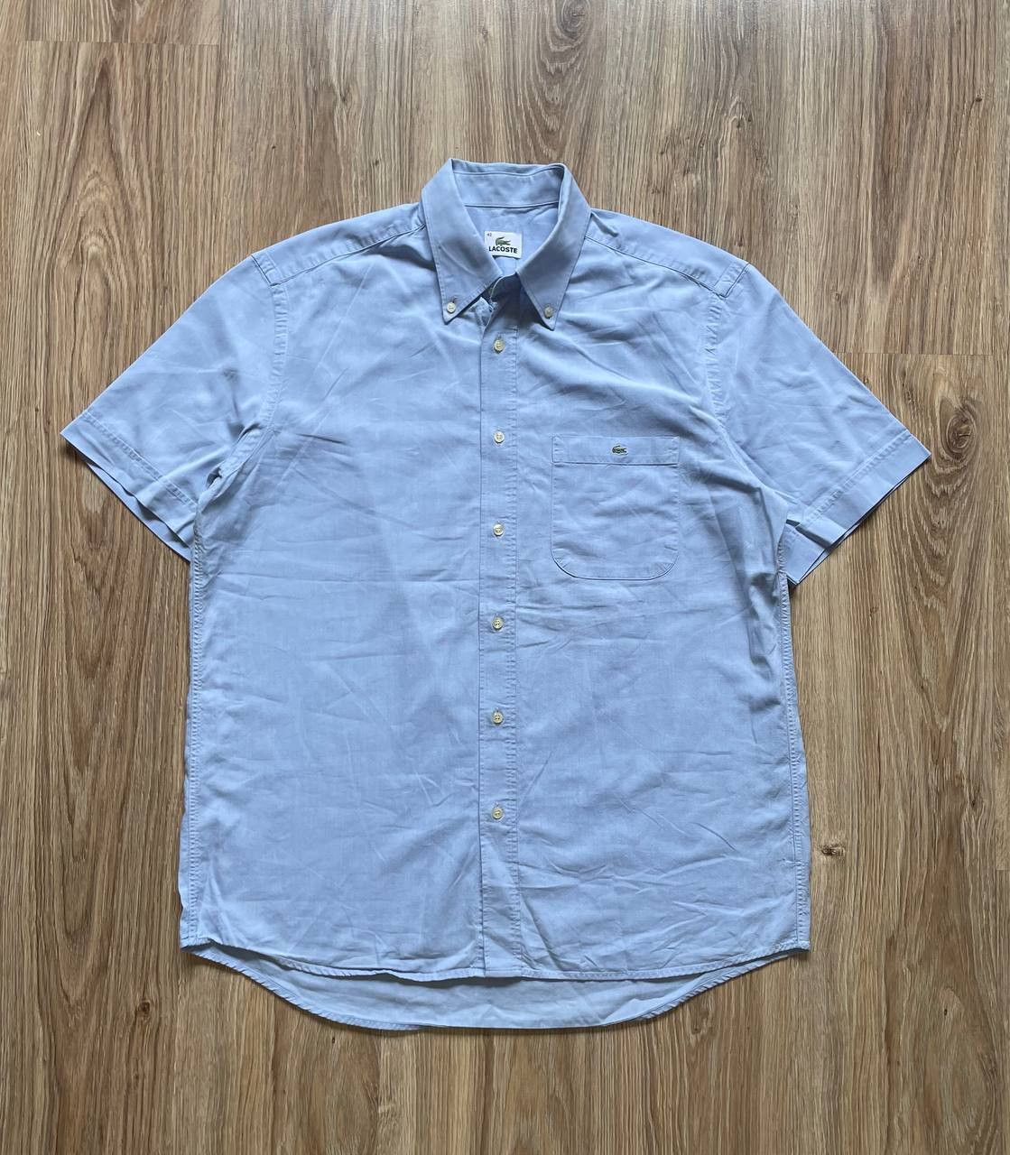 Lacoste Lacoste Short Sleeve Casual Button-Down Shirts for Men Size US L / EU 52-54 / 3 - 2 Thumbnail