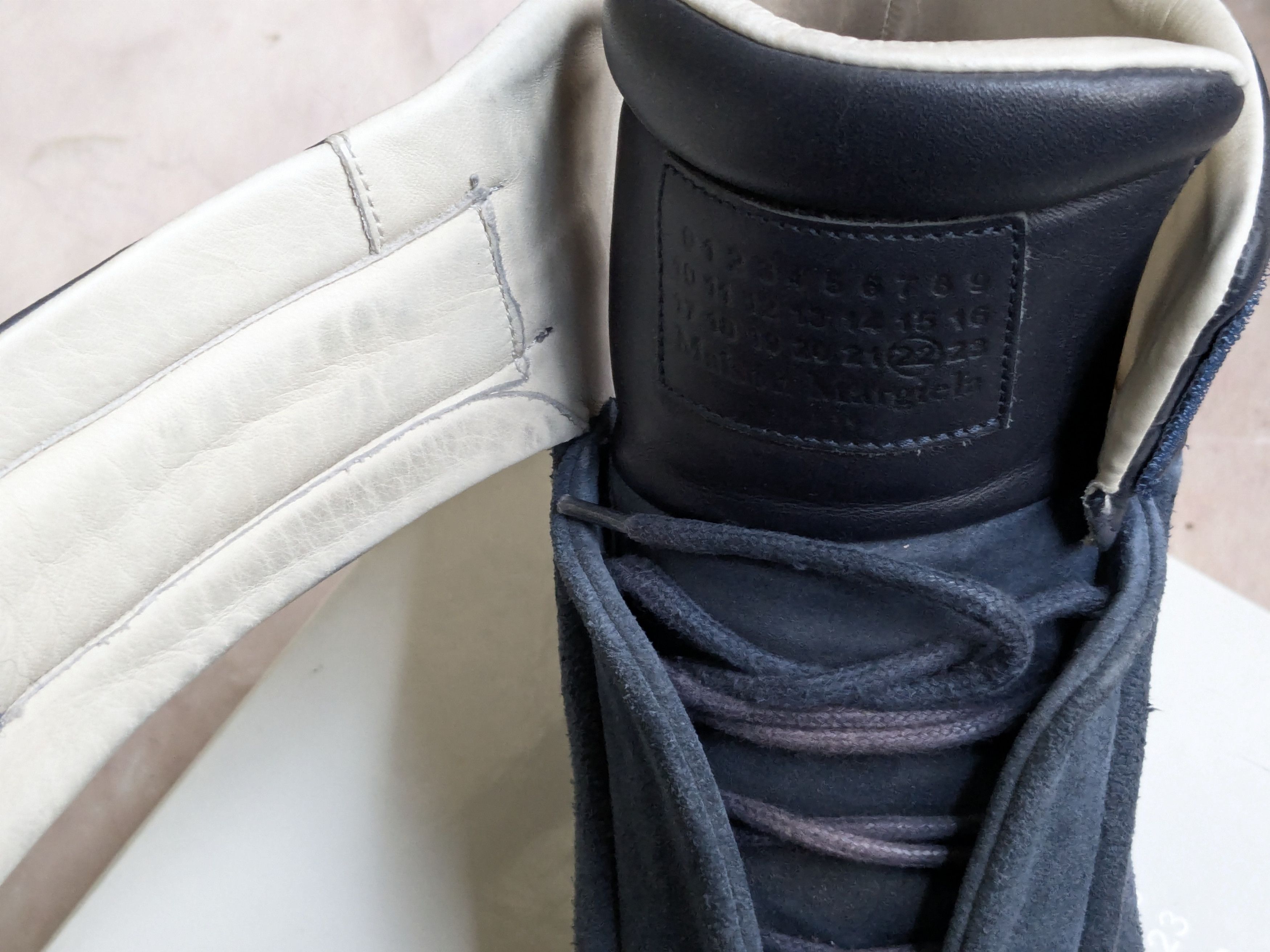 Maison Margiela Maison Margiela Future High Top Navy Blue 8 41 High Tops Size US 8 / EU 41 - 7 Thumbnail