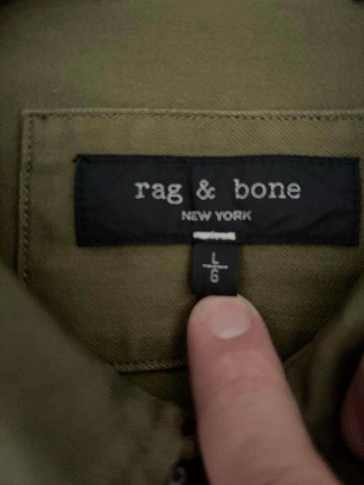 Rag & Bone Rag & Bone Used Men’s Large Military Jacket Army Green READ Size US L / EU 52-54 / 3 - 4 Thumbnail