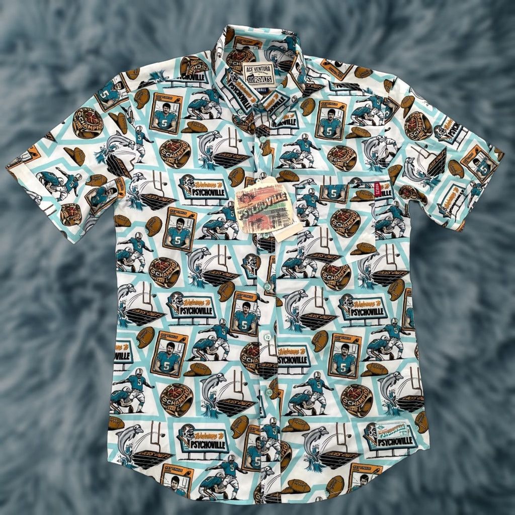 Vintage RSVLTS Shirt Adult Small Ace Ventura Psychoville Pet Detective Button Down Men S Size US S / EU 44-46 / 1 - 1 Thumbnail