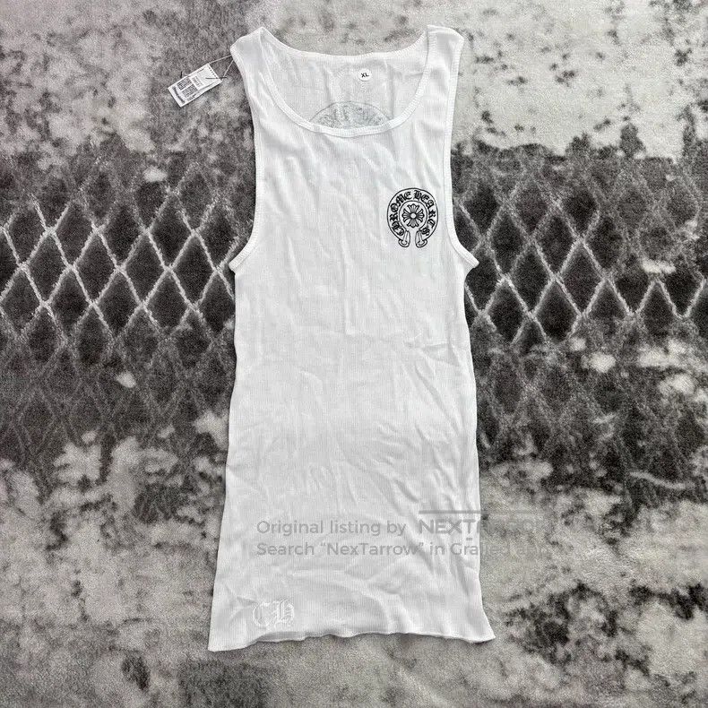 Chrome Hearts CHROME HEARTS Size XL Horseshoe cross vest with white back Size US XL / EU 56 / 4 - 2 Thumbnail
