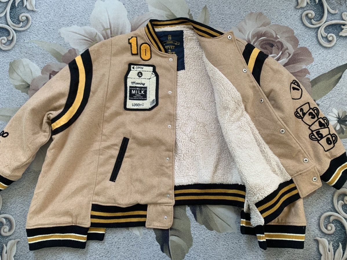 Japanese Brand Rivet & Surge Expanded Design Varsity Jacket Size US M / EU 48-50 / 2 - 9 Thumbnail