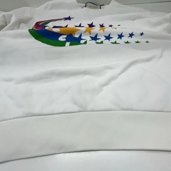 Gucci Gucci Star Print Pullover Sweatshirt for Women-2507 Size S / US 4 / IT 40 - 4 Thumbnail