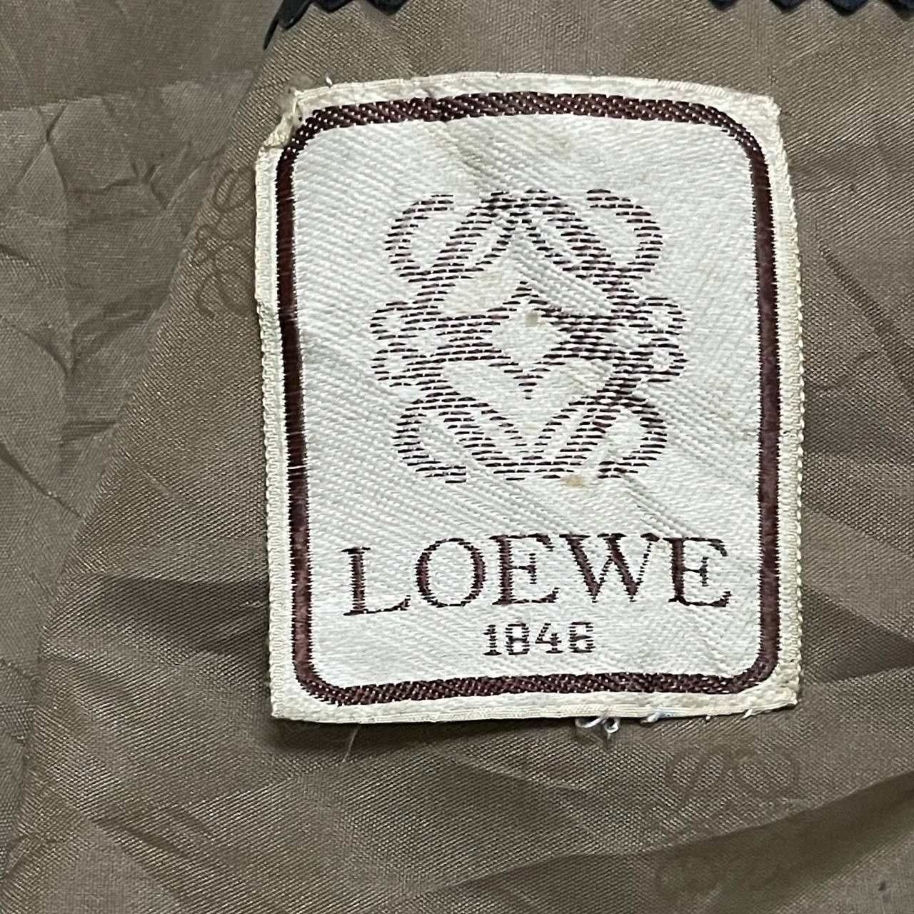 Loewe Loewe Distressed Leather Jacket Vintage Size US M / EU 48-50 / 2 - 14 Thumbnail