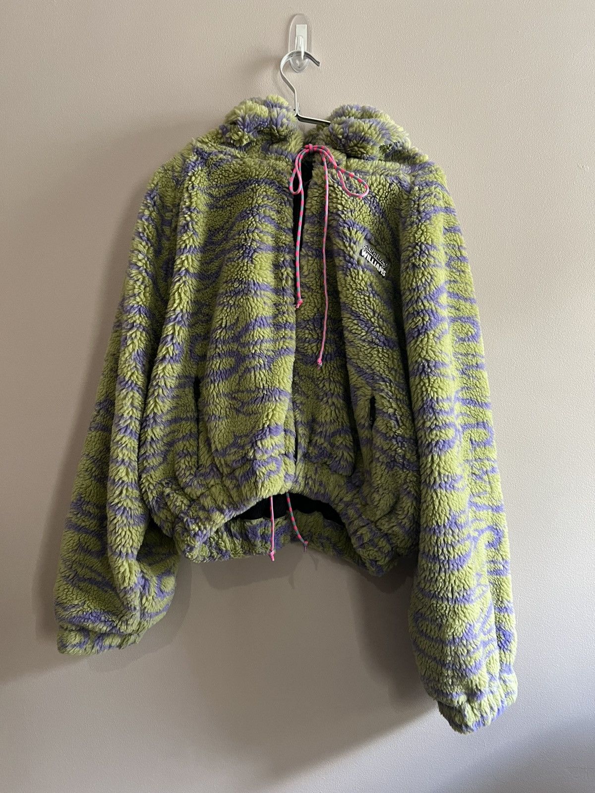 Ashley Williams Fleece Bomber Jacket