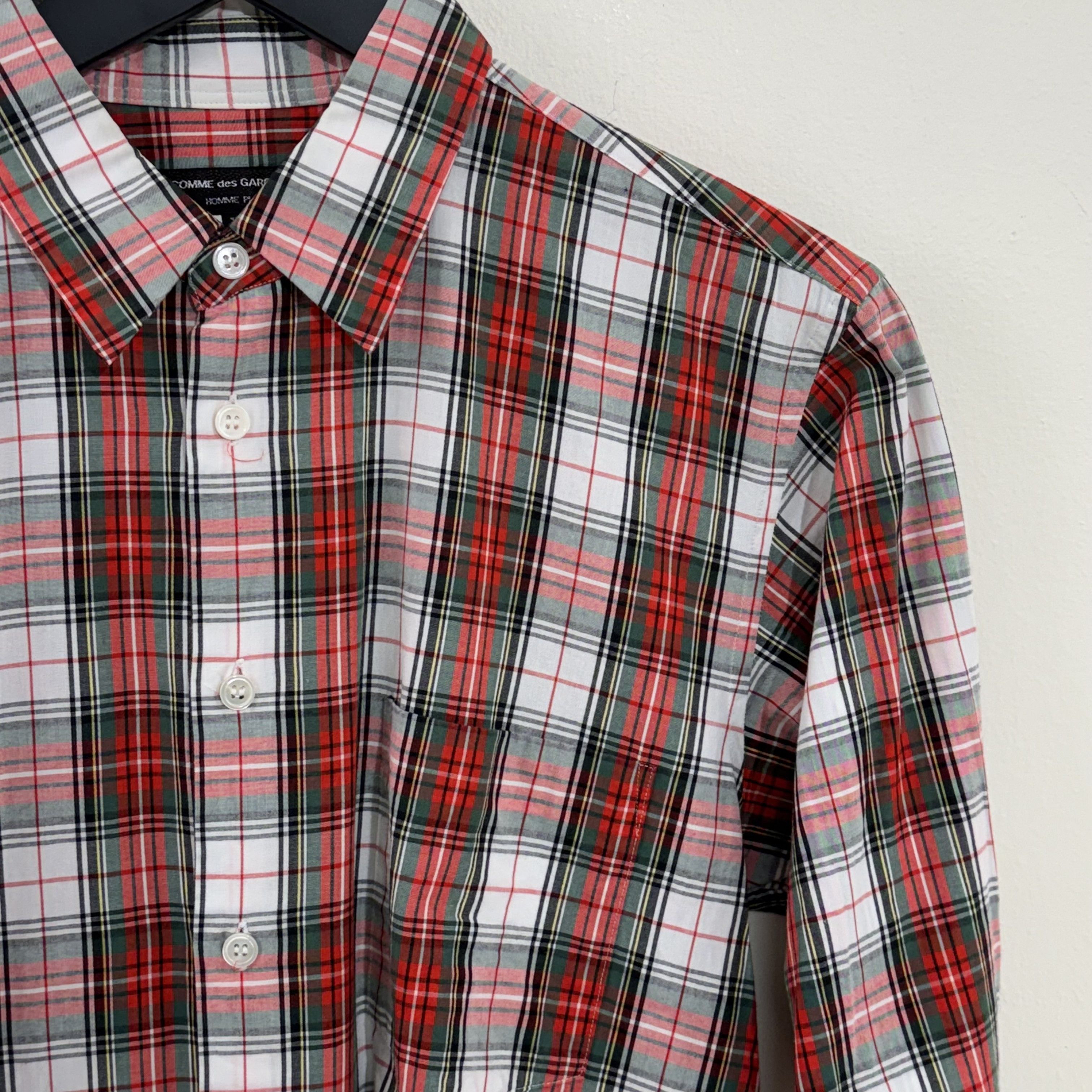 Comme des Garcons Homme Plus Comme des Garcons Homme Plus 2016 Check Shirt Size US XXS / EU 40 - 7 Thumbnail