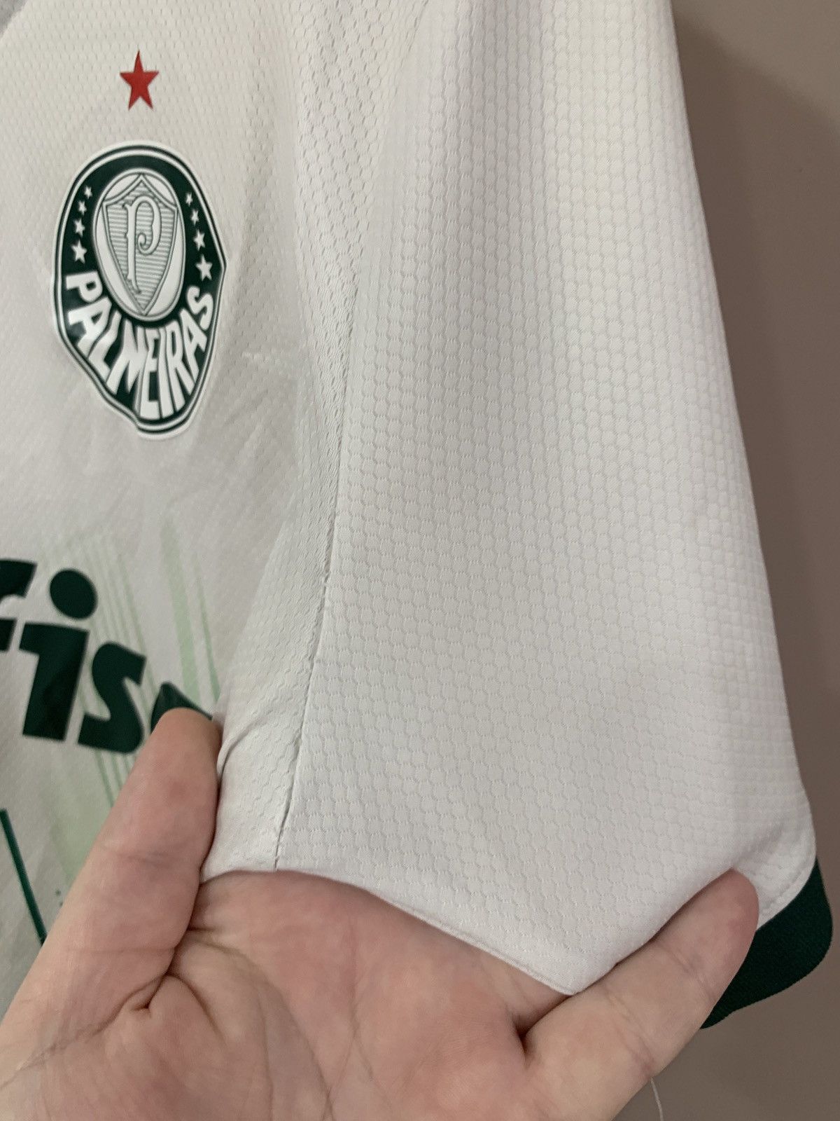 Puma Palmeiras Home Football Shirt Puma Soccer Jersey ENDRICK #9 Size US L / EU 52-54 / 3 - 12 Thumbnail