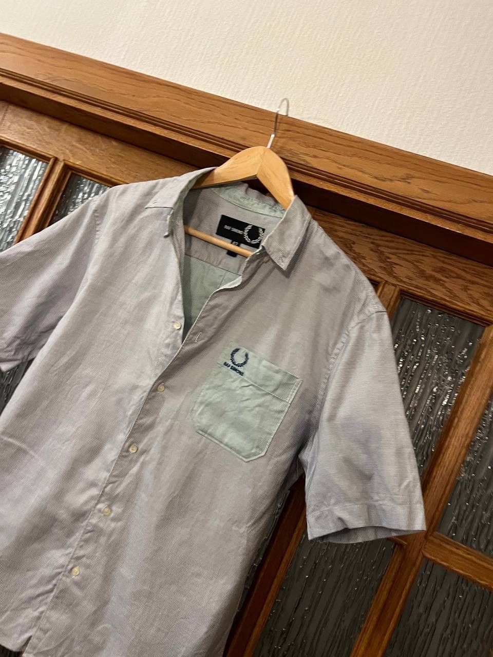 Fred Perry × Raf Simons Short sleeve buttoned shirt Size US XS / EU 42 / 0 - 8 Thumbnail