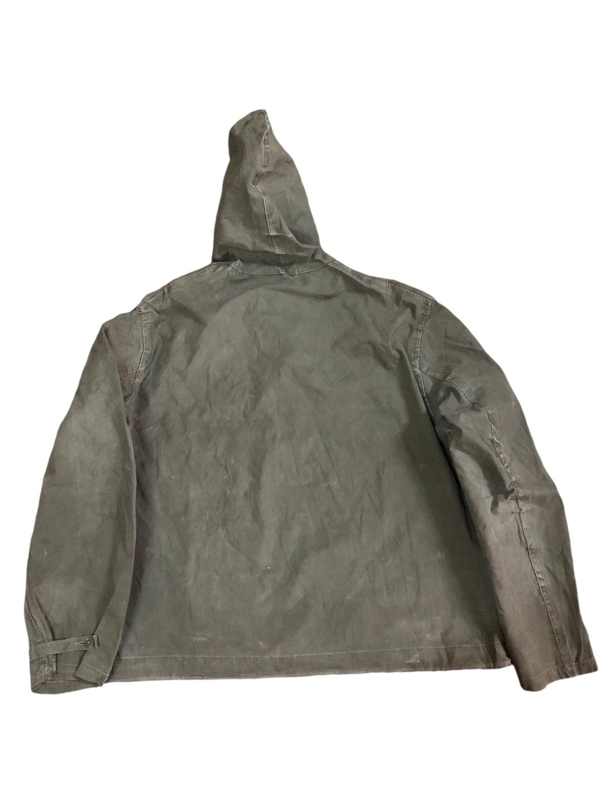 Vintage Vintage WWII USN Anorak Pull Over Size US XL / EU 56 / 4 - 2 Thumbnail