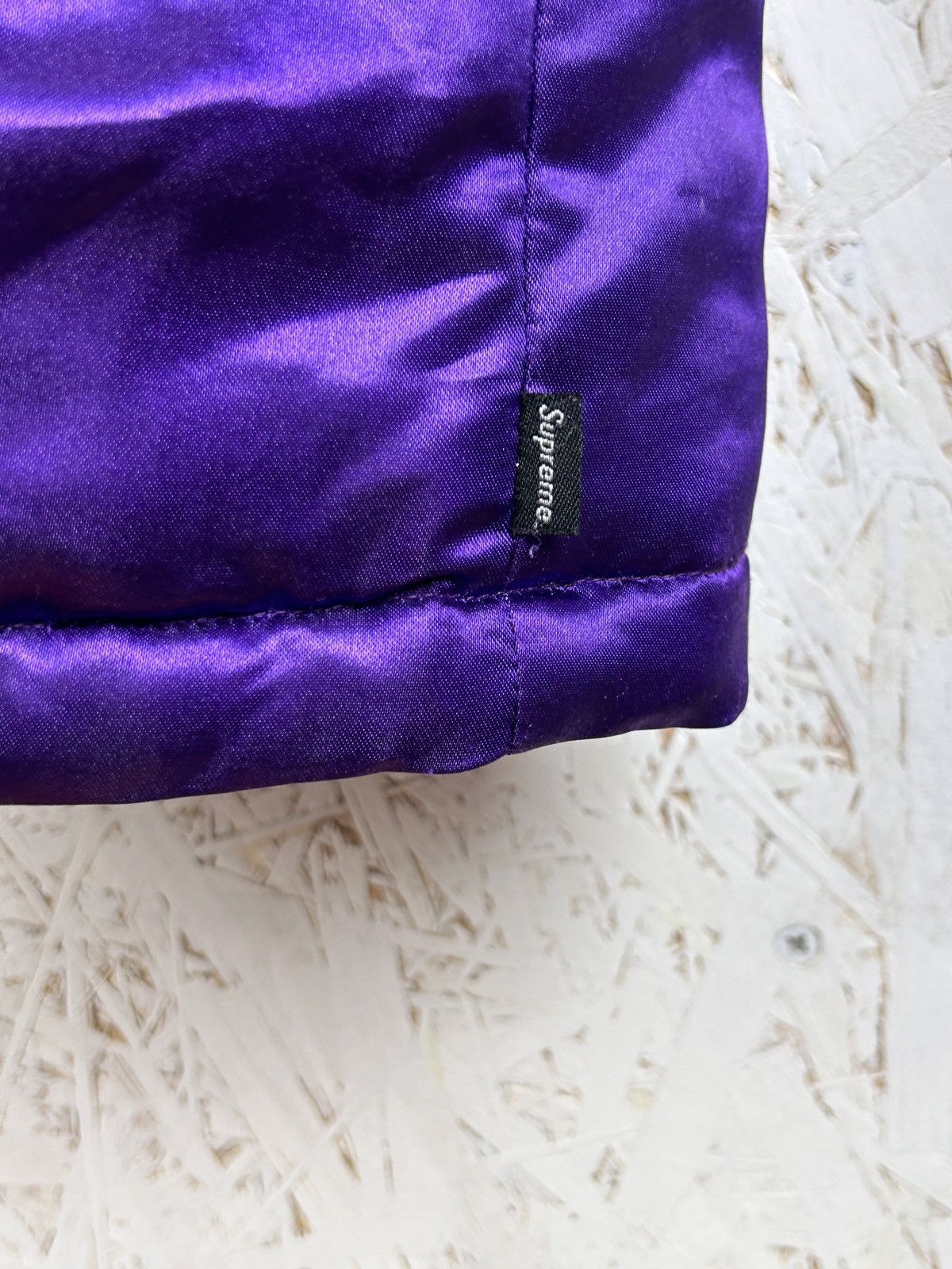 Supreme Supreme 14FW Quilted Satin Sideline Parka Coat Size US L / EU 52-54 / 3 - 15 Thumbnail