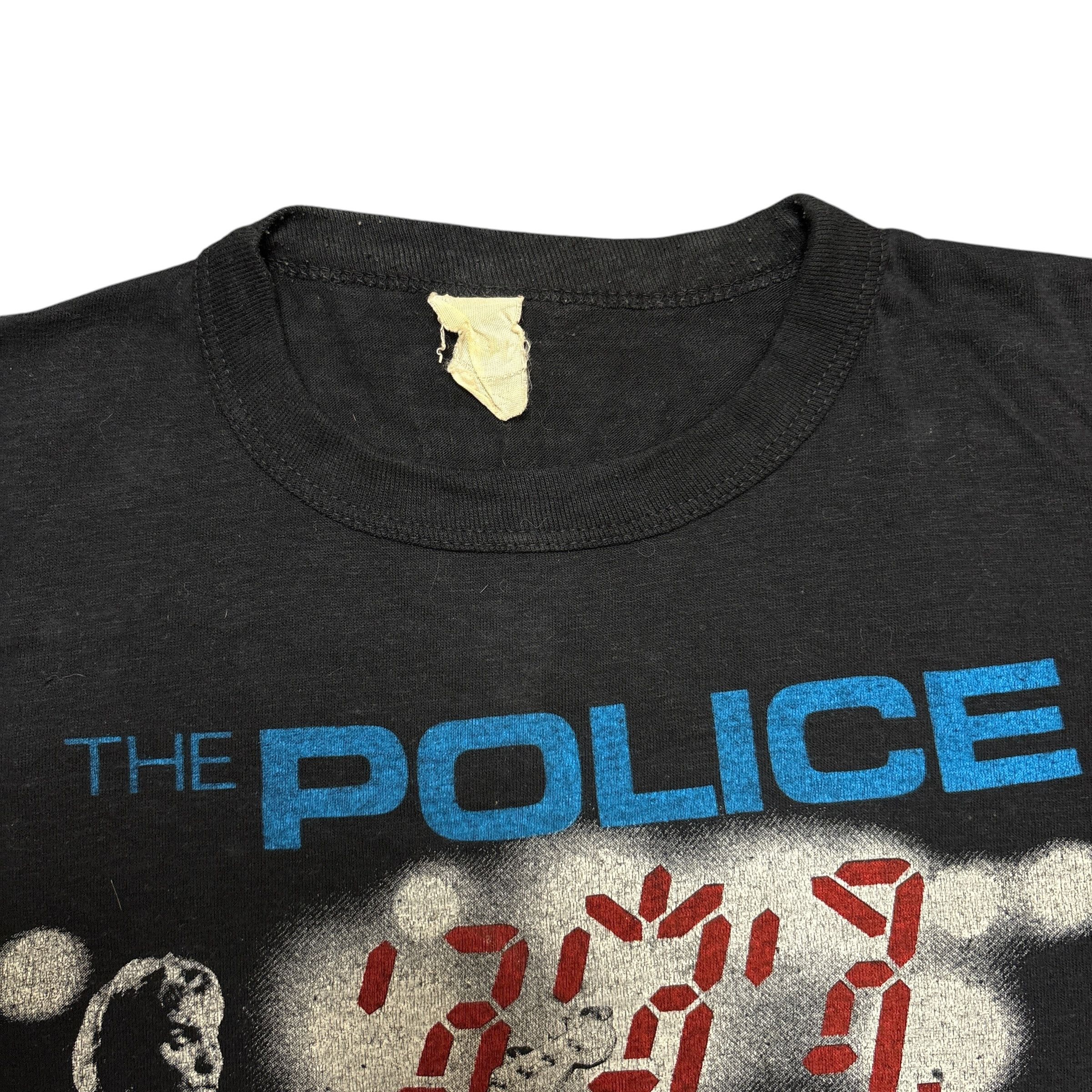 Band Tees Vintage The Police T Shirt 80s Tour Band Tee Single Stitch Size US M / EU 48-50 / 2 - 7 Thumbnail