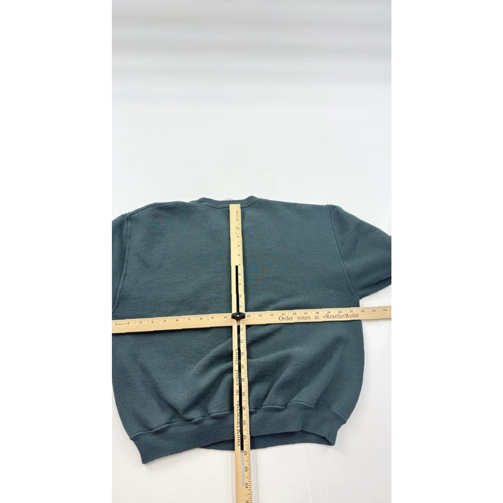 Russell Athletic Russell Athletic Sweatshirt Mens Medium Green Fleece Pullover Solid Crewneck Ribbed Cuffs Hem Adult Mens Size US M / EU 48-50 / 2 - 7 Thumbnail