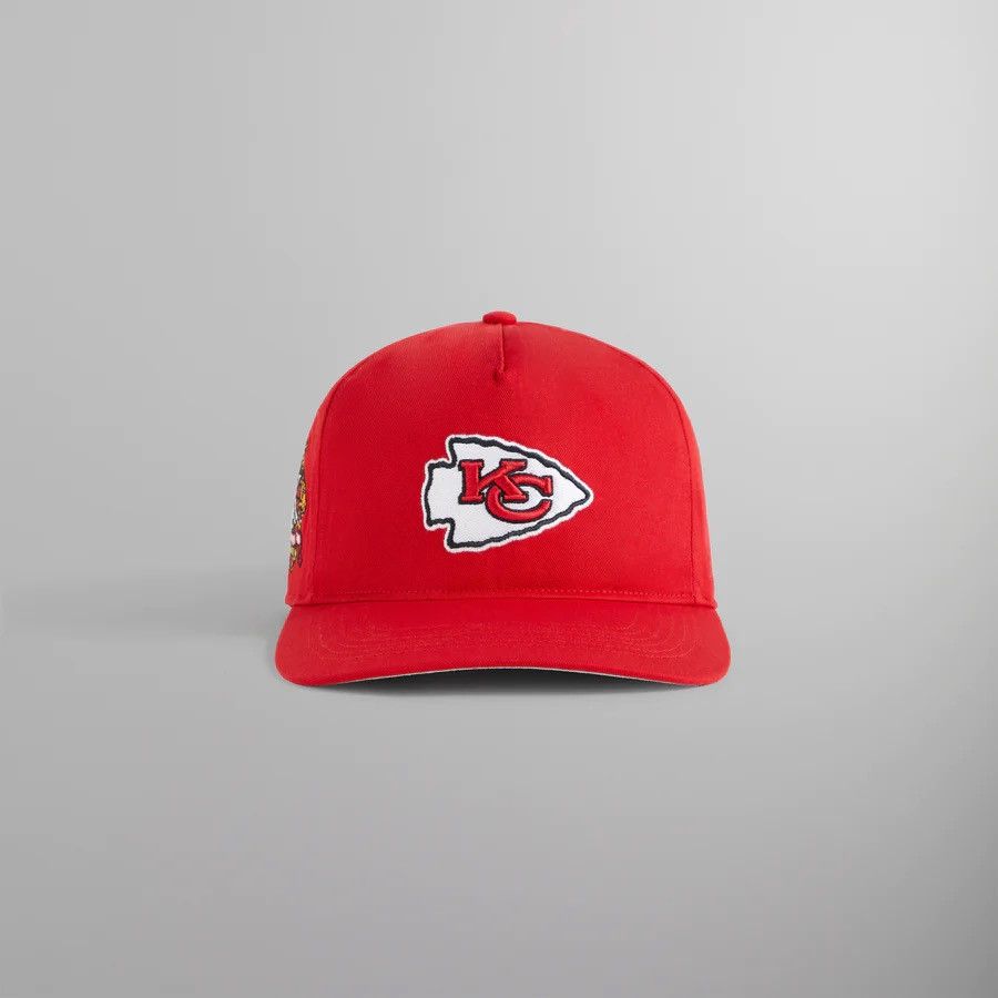 image of Kith For '47 Kansas City Chiefs Hitch Snapback in Red, Men's