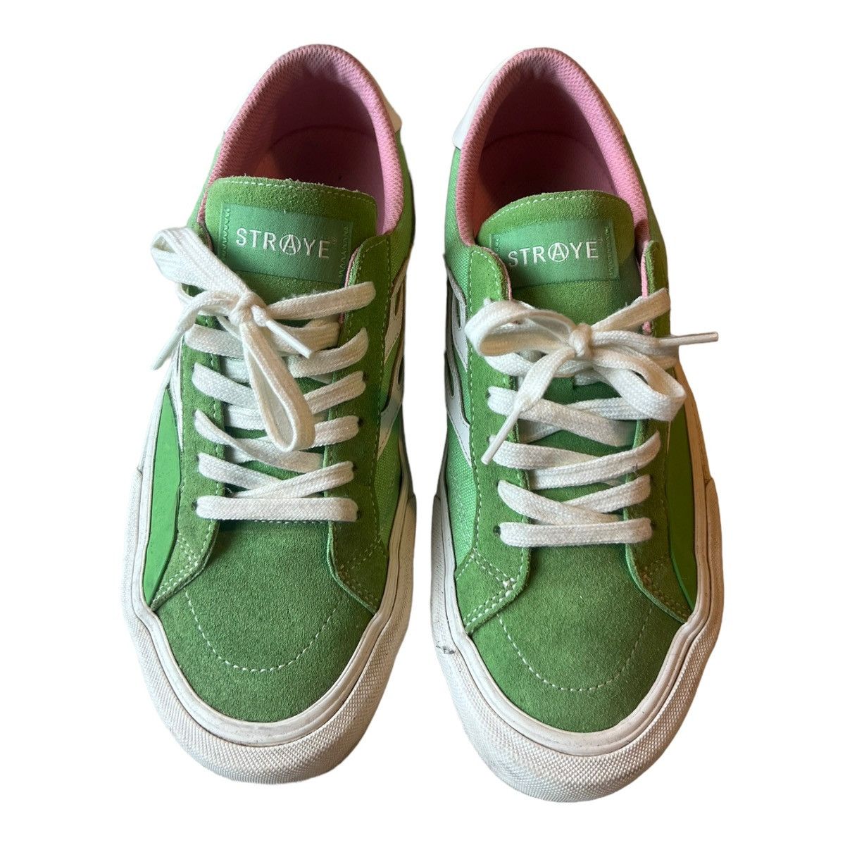 Hypebeast × STRAYE LOGAN Straye Sneakers ORIGINAL LIME GREEN FLAME Men's Size 9 Size US 9 / EU 42 - 6 Thumbnail