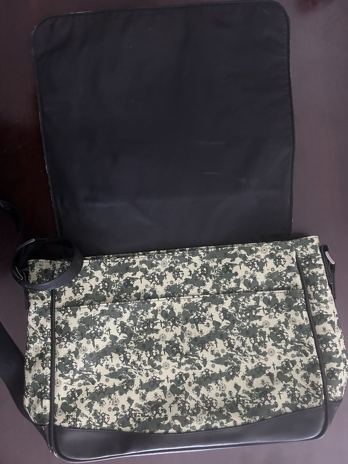 A&G Rock Vintage A&G Camo Messenger Bag Size ONE SIZE - 4 Thumbnail