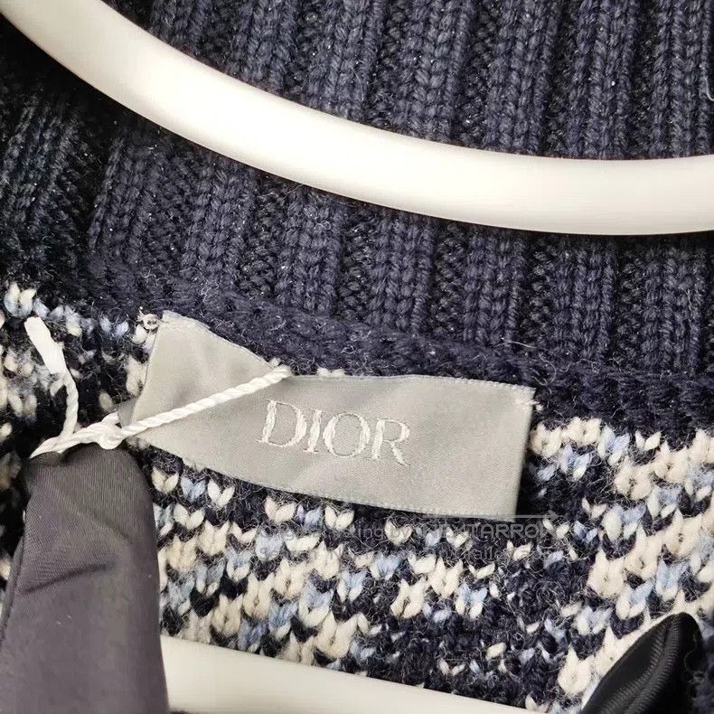 Dior Dior Full-print woollen sweater Size US L / EU 52-54 / 3 - 3 Thumbnail