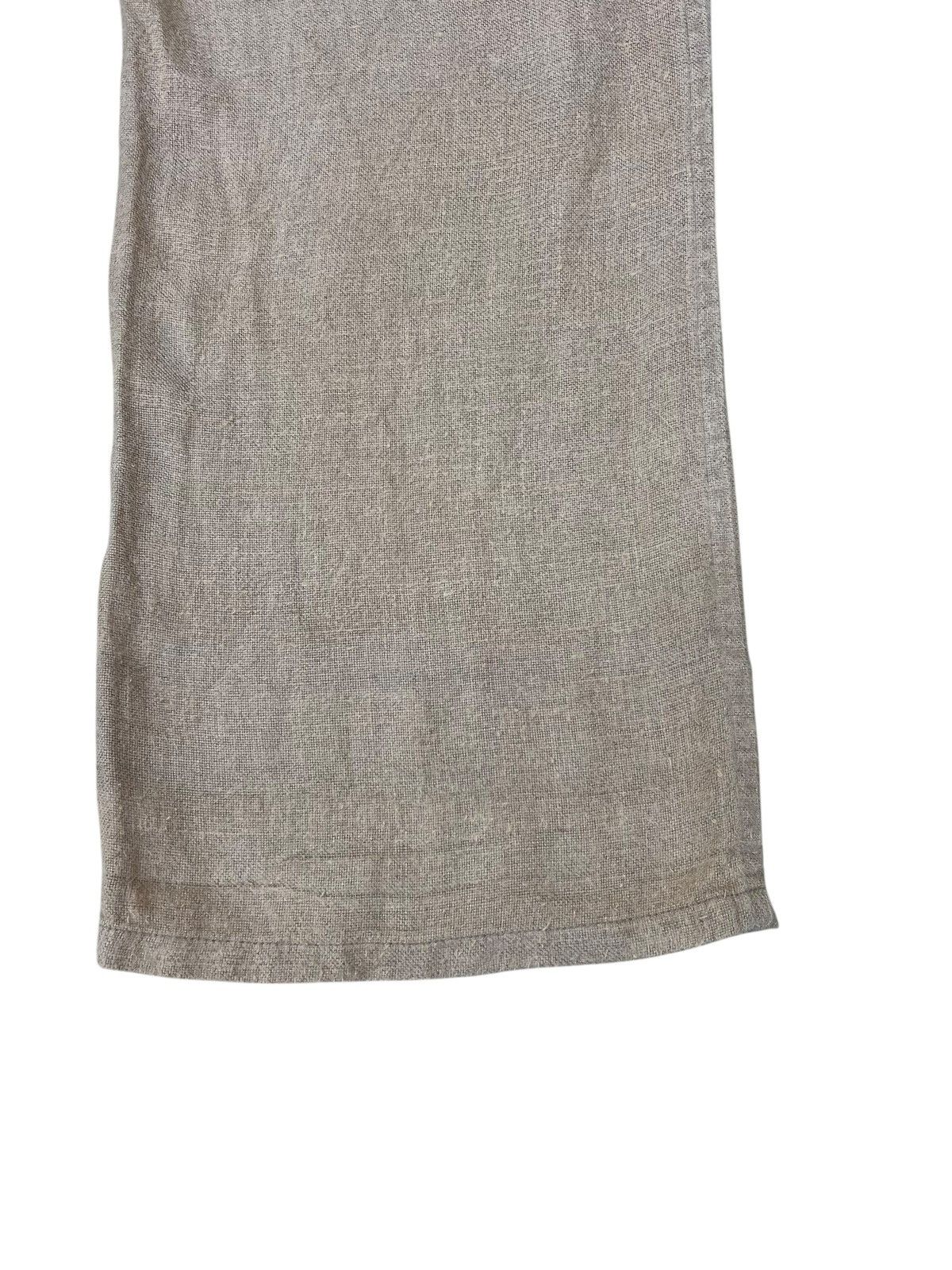 Issey Miyake Issey Miyake Sunaokuwahara Wide Loose Linen Trouser Pant Size US 30 / EU 46 - 20 Thumbnail