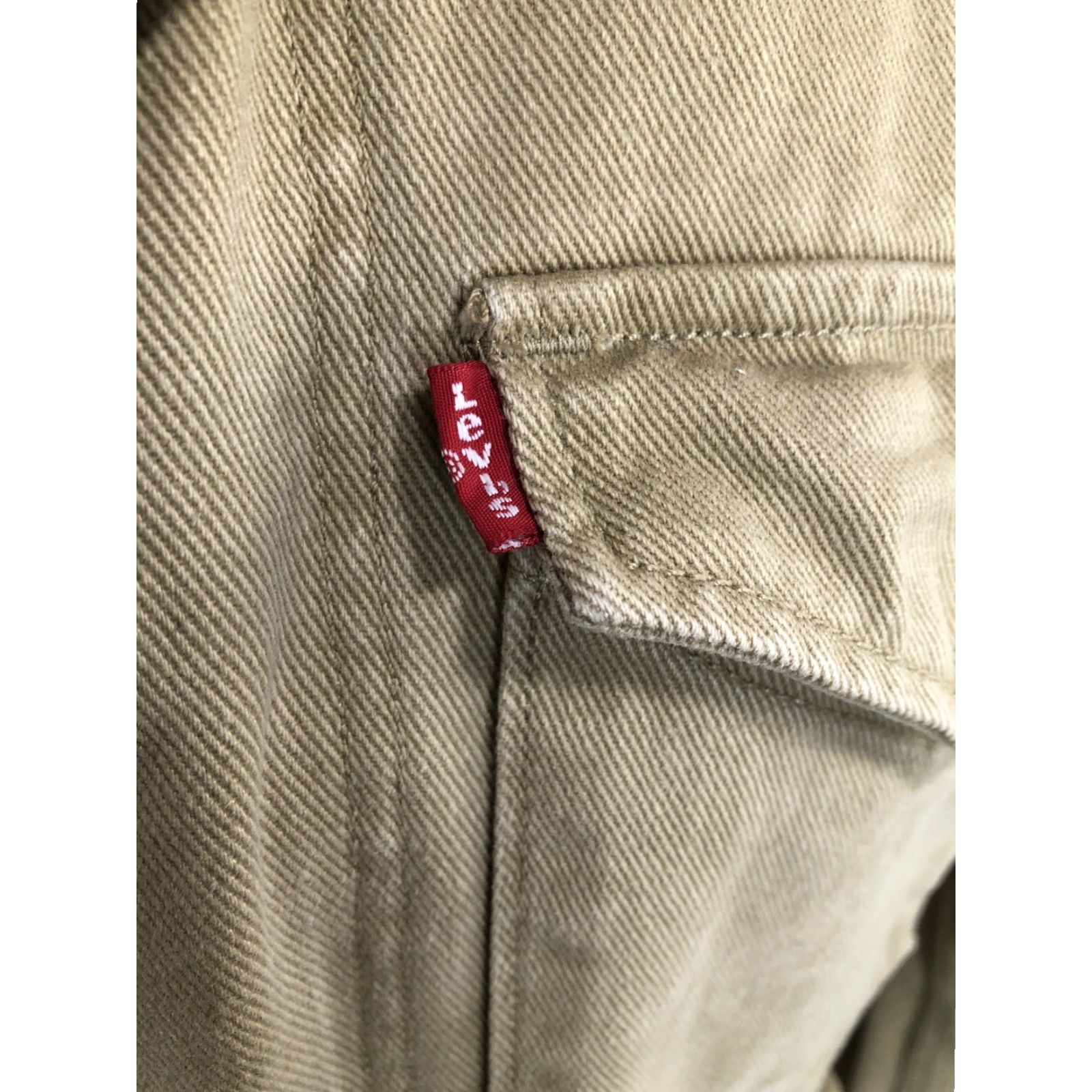 Levi's LEVI'S Heavy Duty Hooded Field Jacket - Chore Barn Jacket - Light Brown - S - Men Size US S / EU 44-46 / 1 - 4 Thumbnail