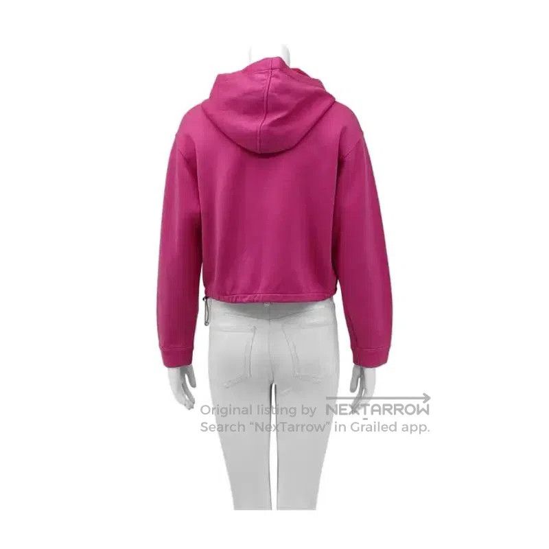 Louis Vuitton Louis Vuitton Pink Cropped Hoodie for Women . Size XS / US 0-2 / IT 36-38 - 2 Thumbnail