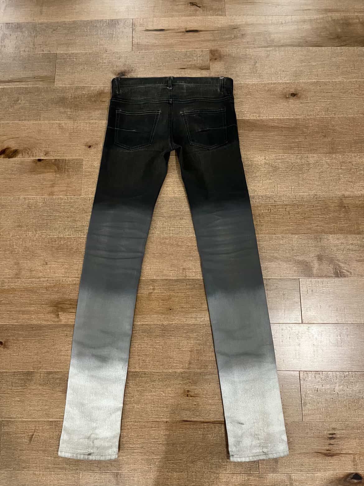 Dior Dior aw09 gradient denim Size US 27 - 2 Thumbnail