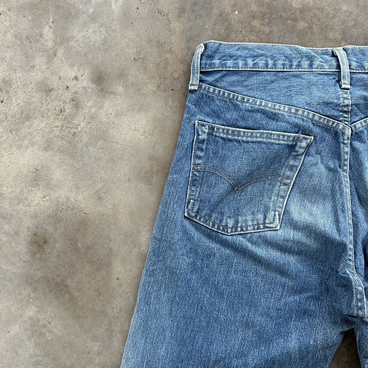 Levi's W30 Vintage Levi’s 503B Selvedge Distressed Faded Denim Jean Size US 30 / EU 46 - 16 Thumbnail