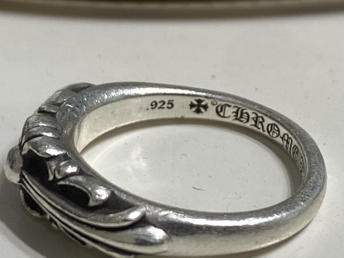 Chrome Hearts Chrome Hearts Baby Classic Floral Cross Ring Size ONE SIZE - 17 Thumbnail