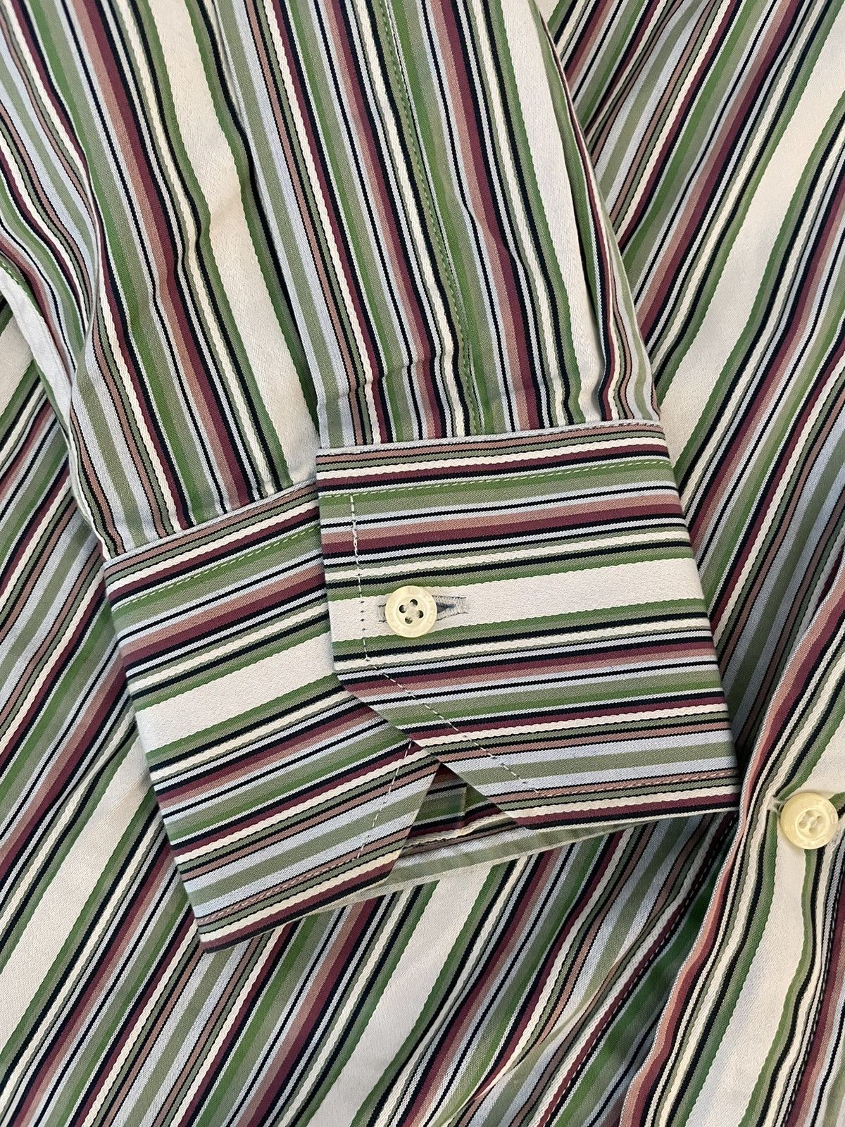 Etro Bold Stripe Shirt Size US L / EU 52-54 / 3 - 4 Thumbnail