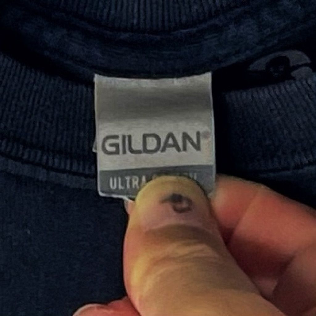 Gildan THE CAMPER CARTEL GILDAN Men’s Black Graphic T-shirt Paint L Size US L / EU 52-54 / 3 - 4 Thumbnail