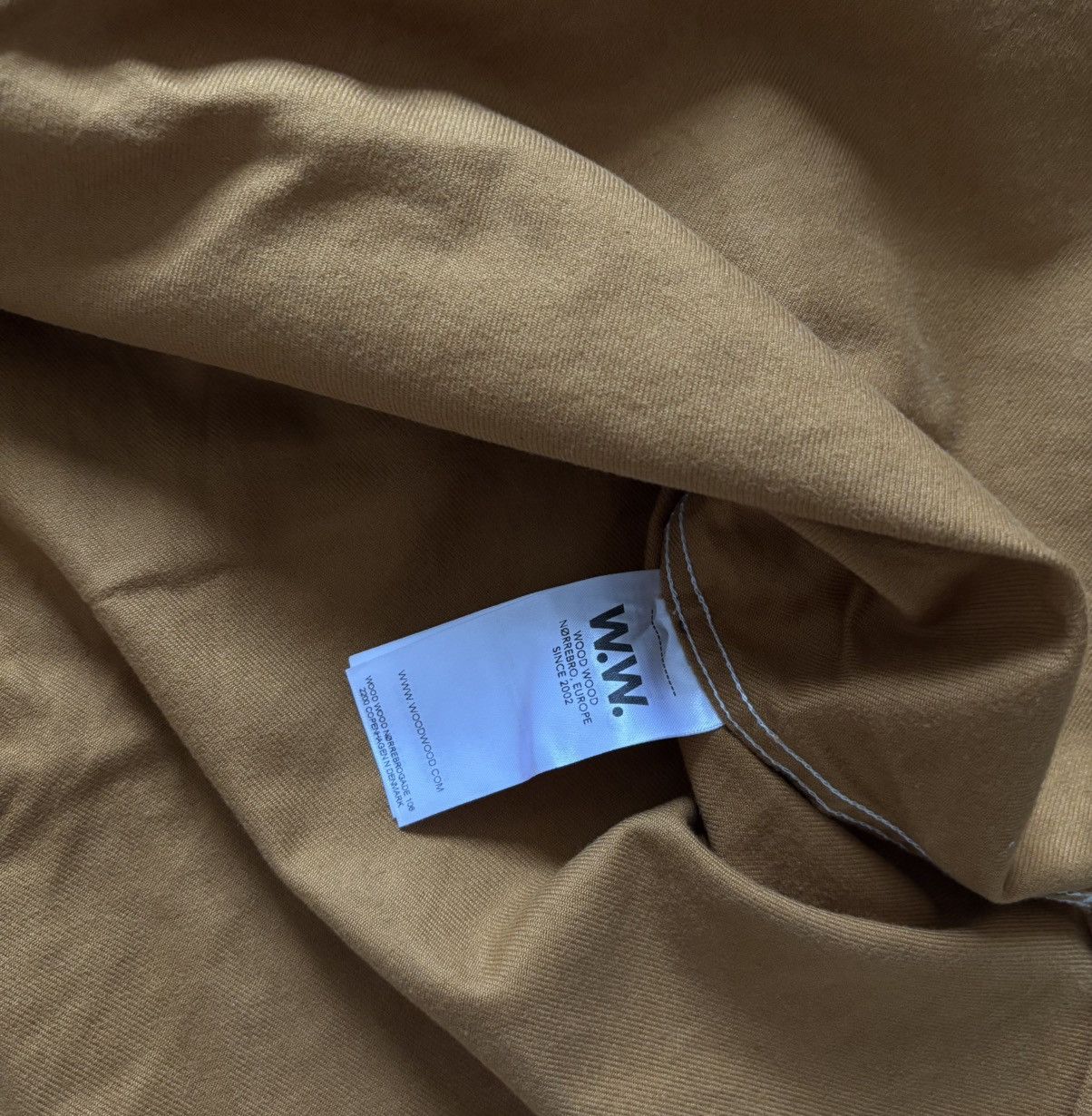 Japanese Brand × Wood Wood Wood Wood Button Flannel Shirt Brown Size US M / EU 48-50 / 2 - 5 Thumbnail