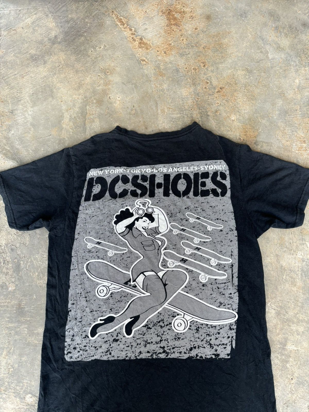Hysteric Glamour × Japanese Brand Y2k Dcshoes Skatebord Tshirt Size US L / EU 52-54 / 3 - 5 Thumbnail