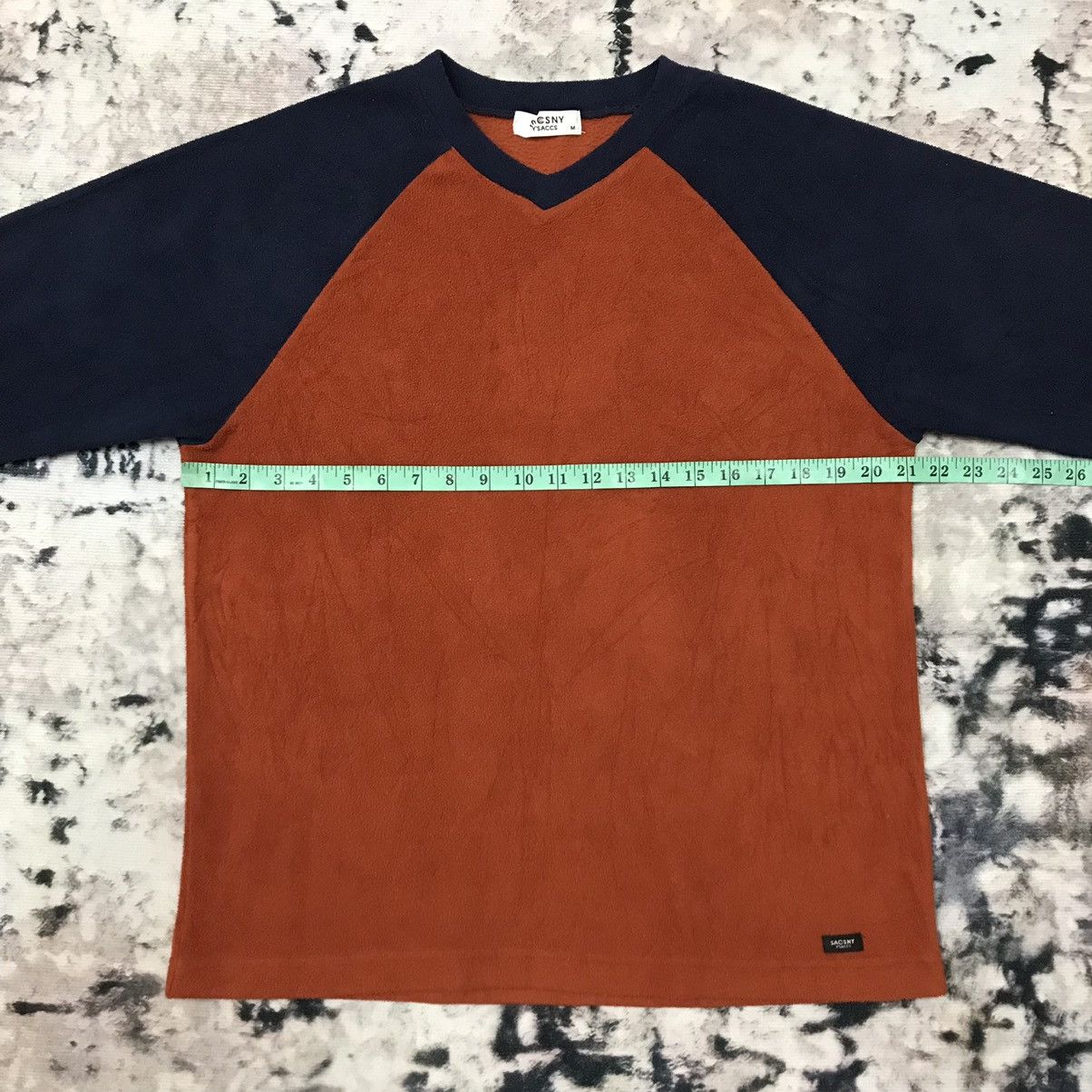 Yohji Yamamoto Vintage Sacsny Y’saccs Yohji Yamoto Fleece Longsleeve Shirt Size US M / EU 48-50 / 2 - 9 Thumbnail