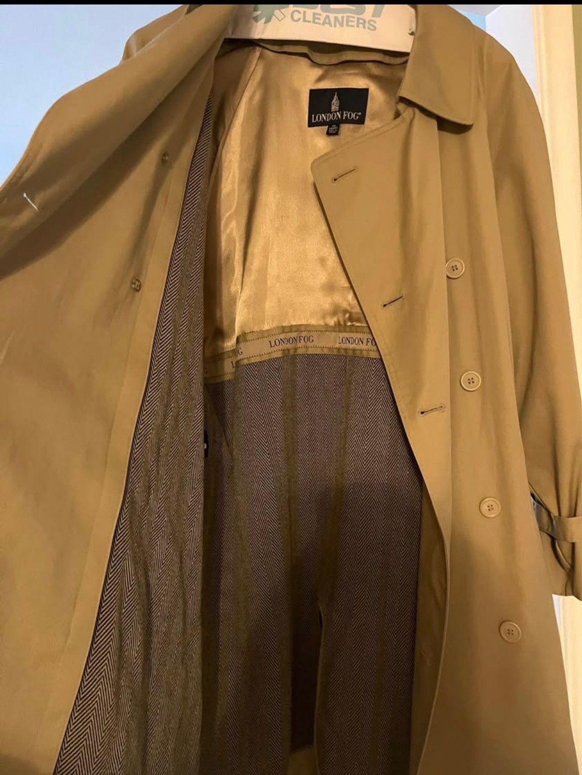 London Fog Double-Breasted Trench Coat Size US S / EU 44-46 / 1 - 3 Thumbnail