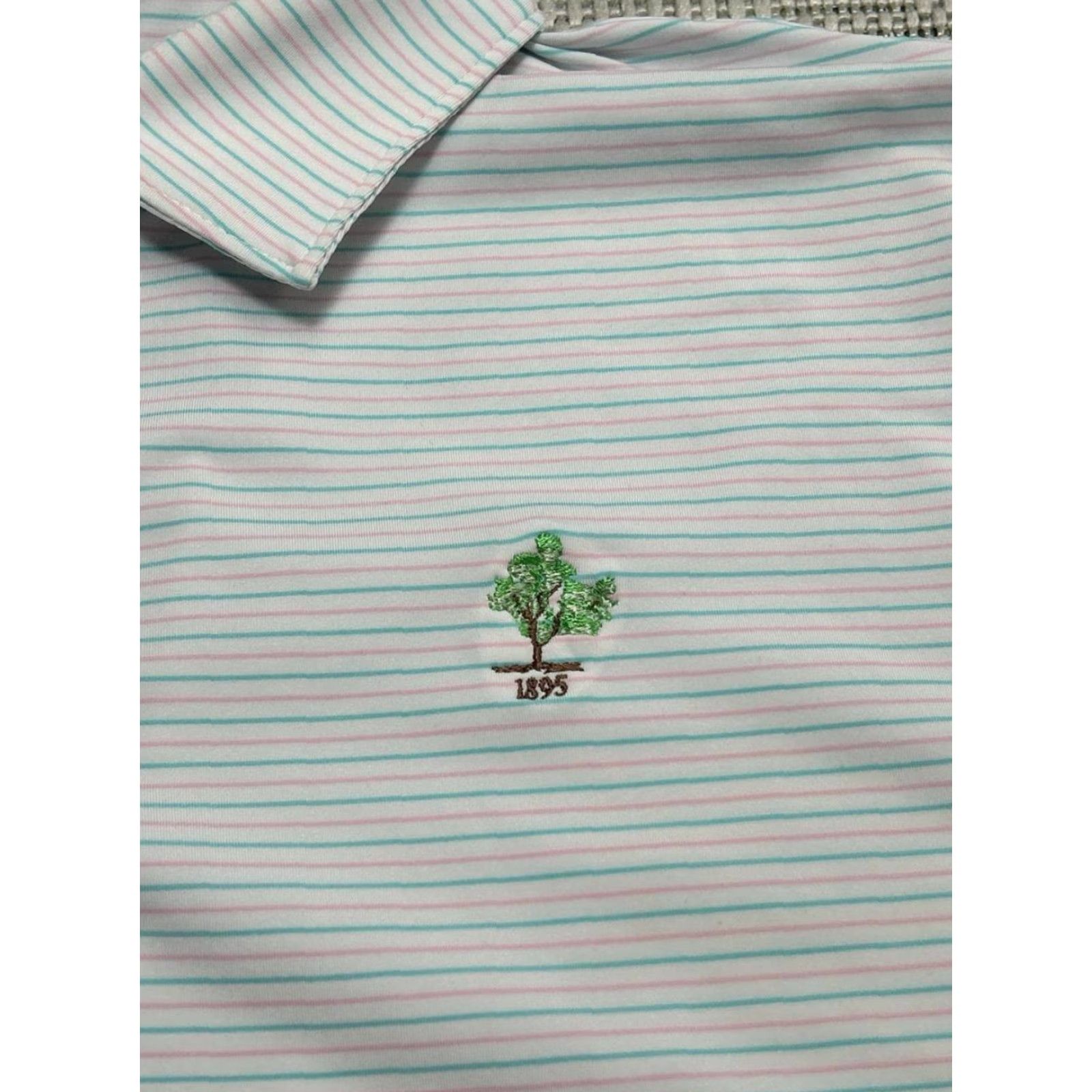 Peter Millar Peter Millar Summer Comfort Polo Shirt Mens XL Multicolor Striped Golf Tennis Shirt Size US XL / EU 56 / 4 - 4 Thumbnail