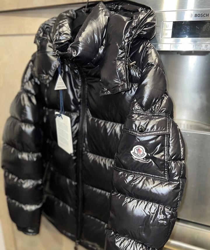 Image of Moncler Maya Jacket in Black, Men's (Size Medium)