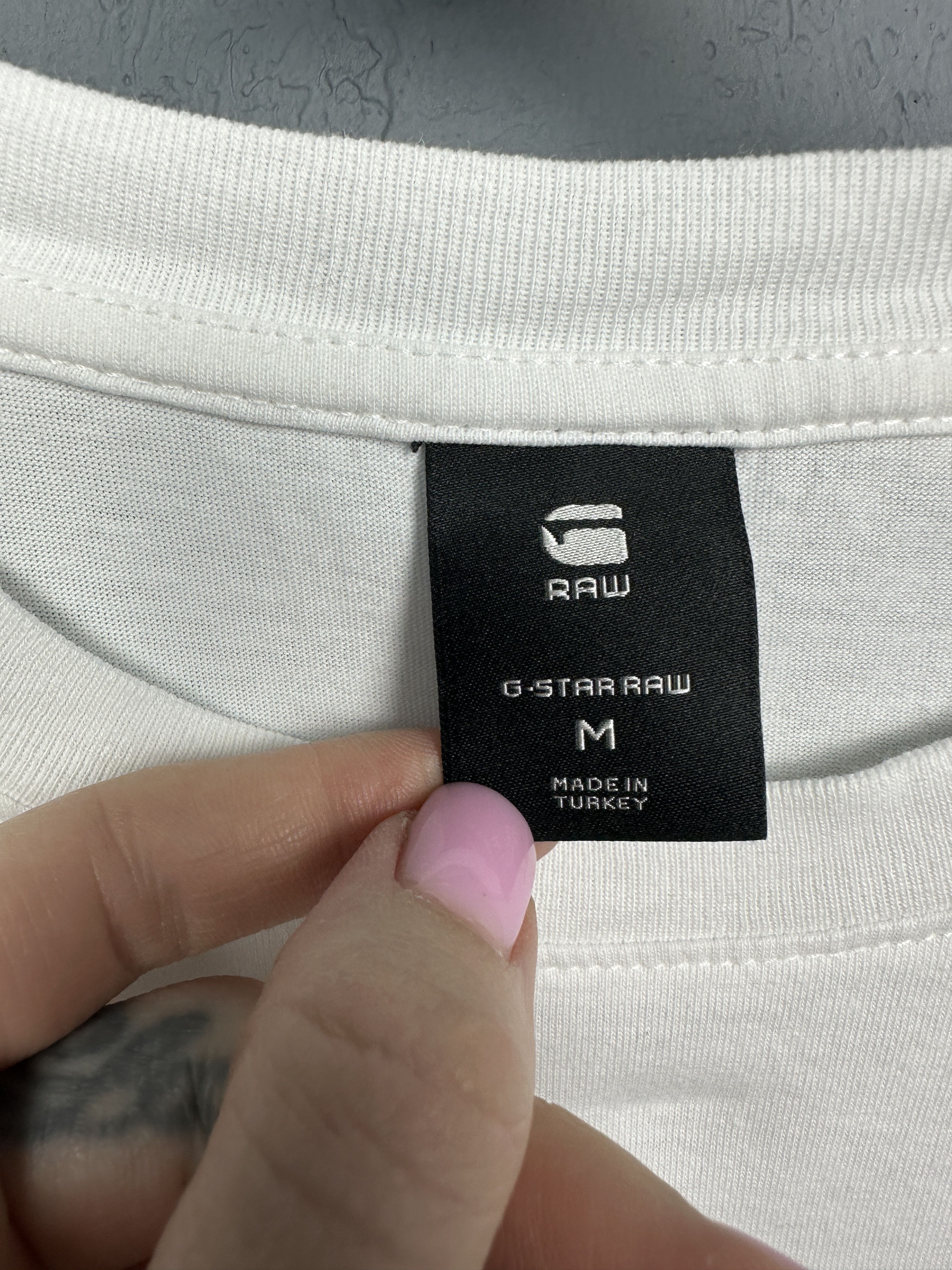 G-Star × Vintage G Star Raw Mens Originals T-Shirt Tee Y2K Size US M / EU 48-50 / 2 - 4 Thumbnail