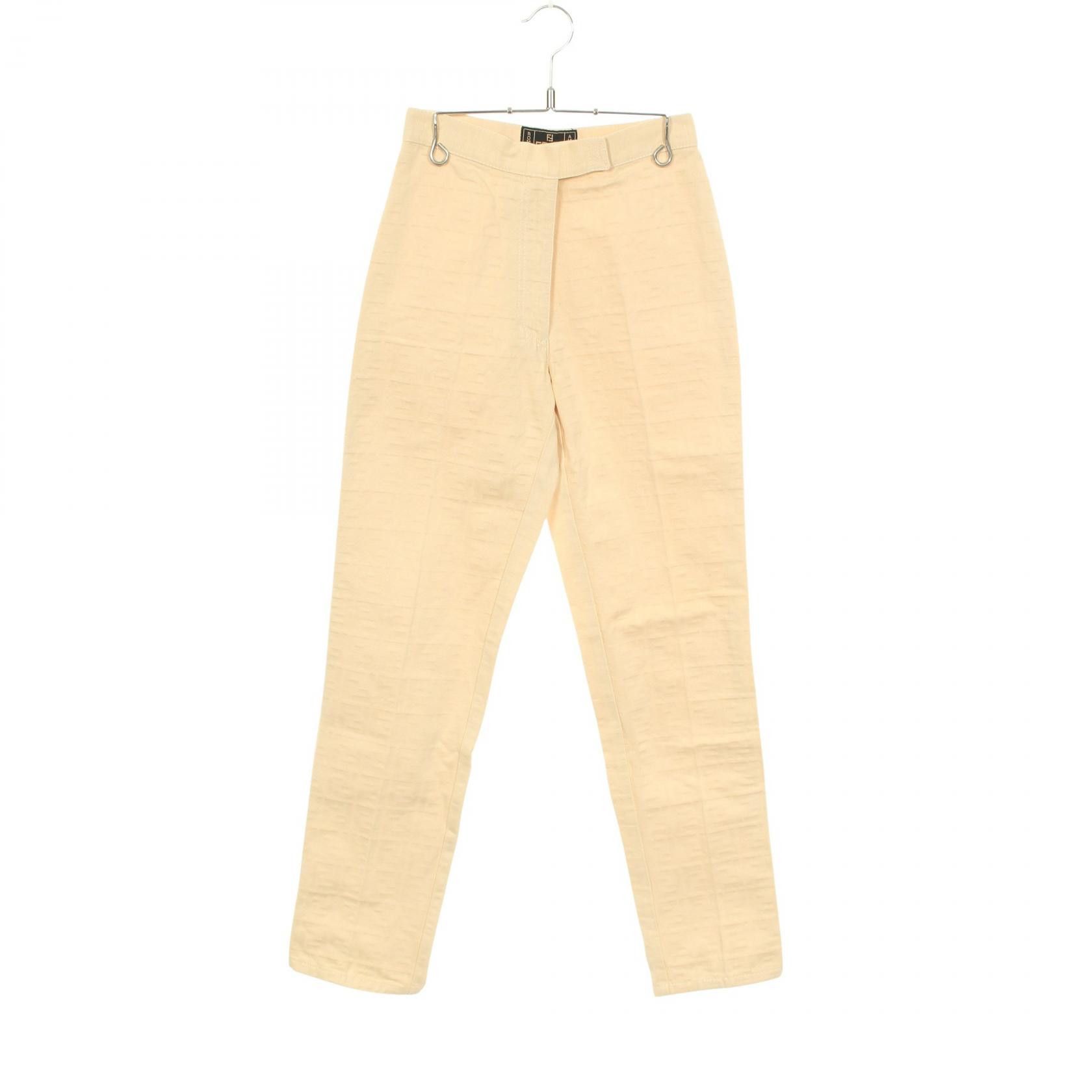 Fendi Fendi Fendi FF Pattern Cotton Pants Textile Pants DUTY FREE for USA Size ONE SIZE - 1 Thumbnail