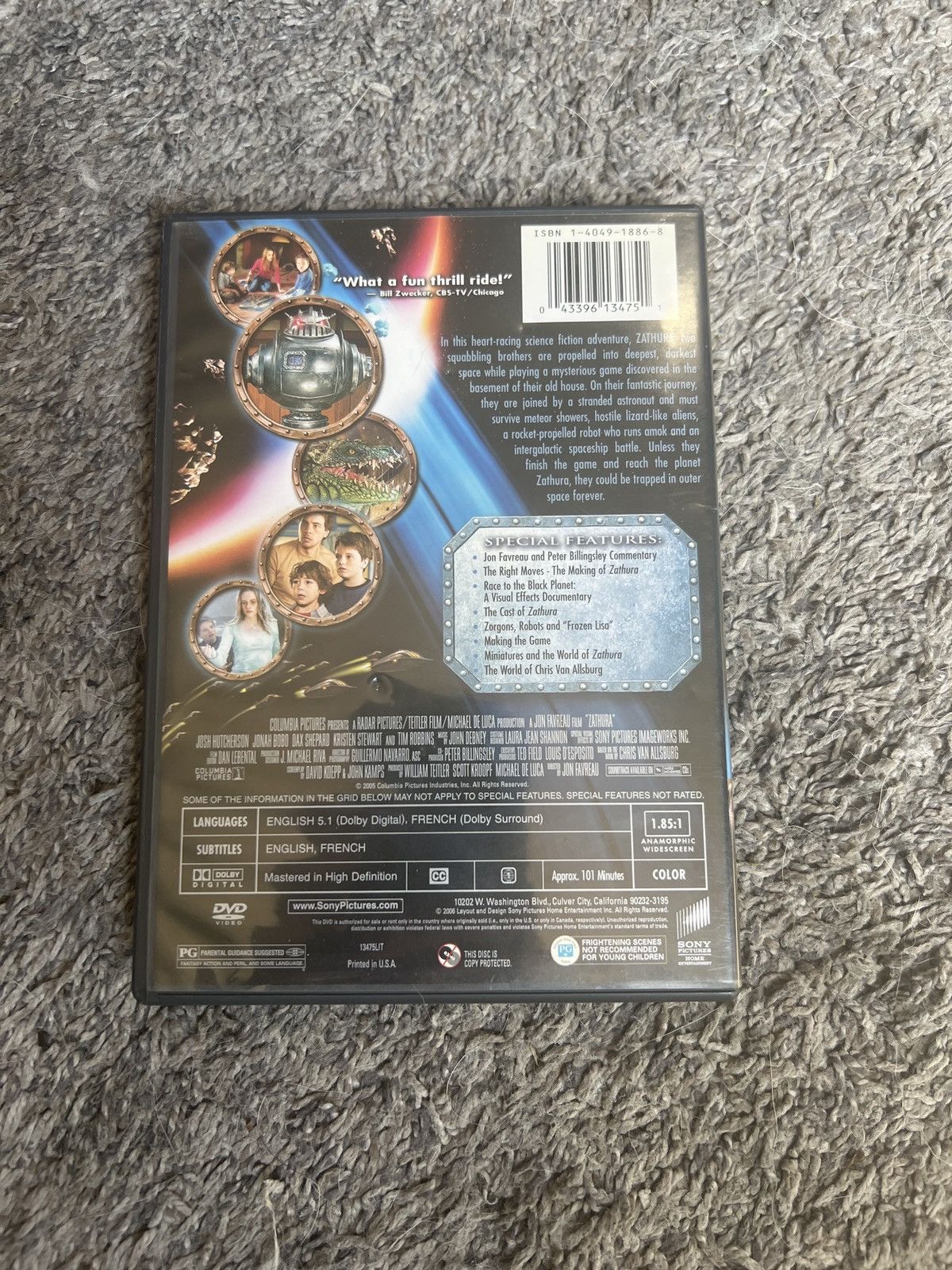 Sony Zathura (DVD) Size ONE SIZE - 2 Thumbnail