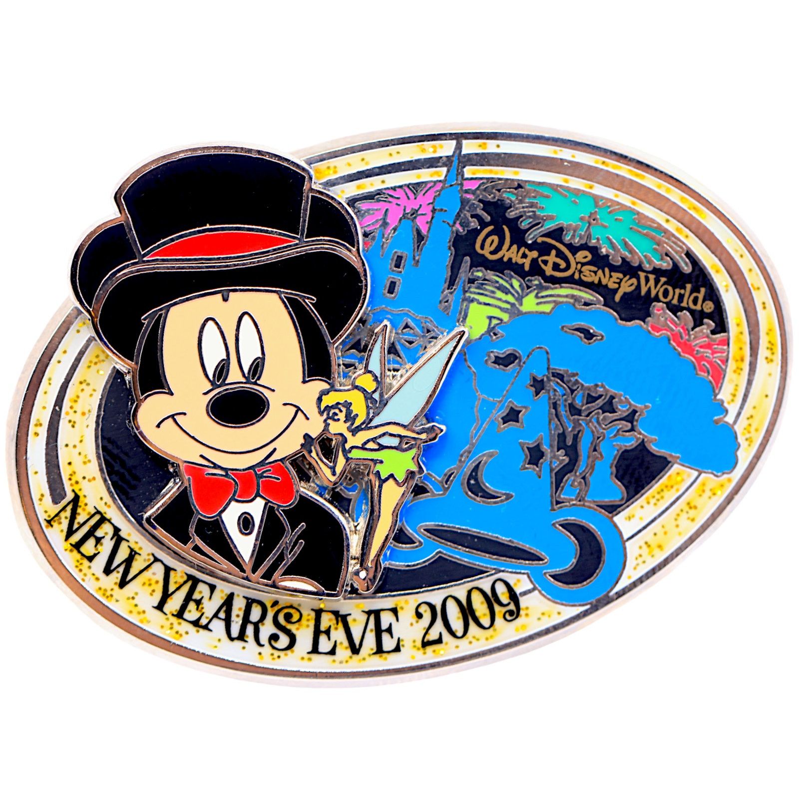Disney Disney New Years Eve 2009 Micky Mouse Pin - LE /4500 Size ONE SIZE - 1 Thumbnail