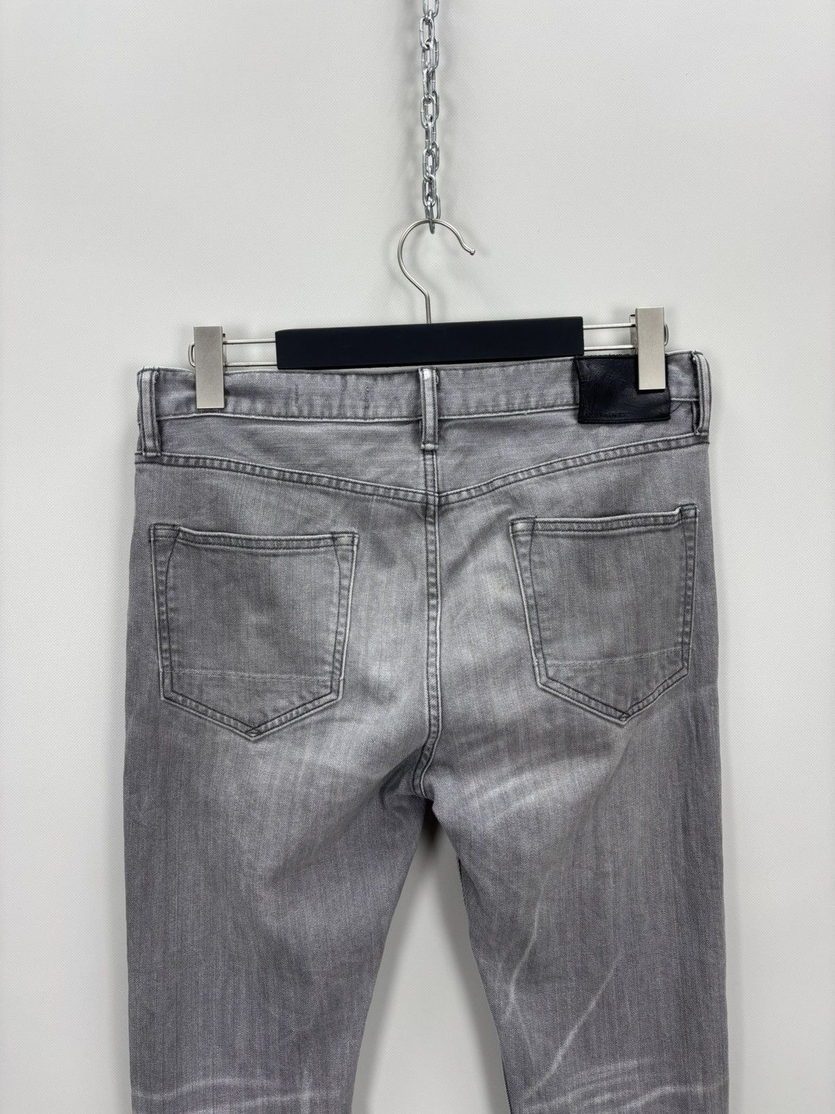 Allsaints Mens jeans AllSaints Cigarette Size 30 Color Gray Size US 30 / EU 46 - 7 Thumbnail