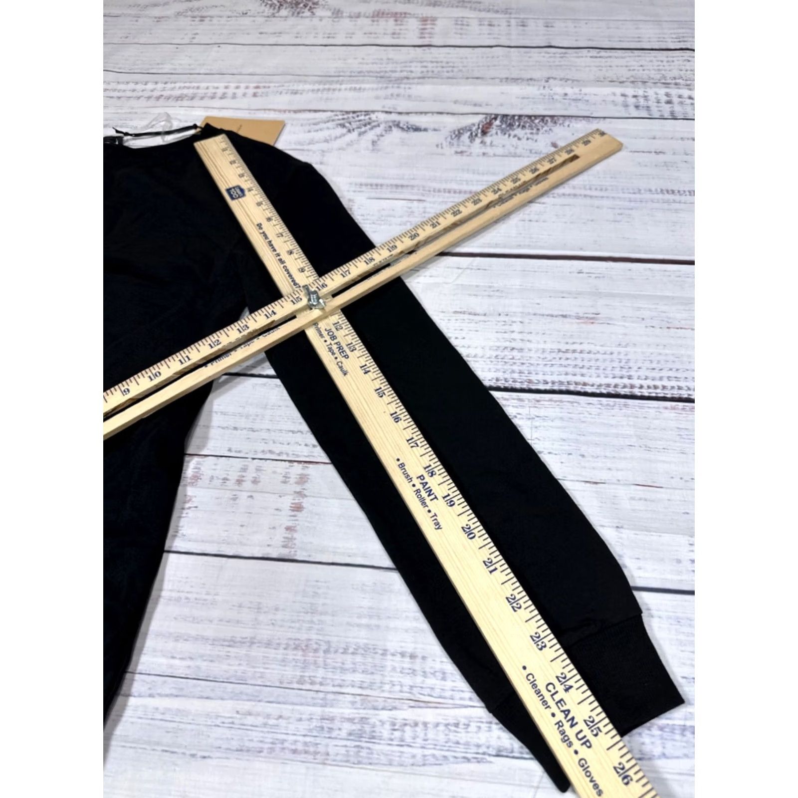 Vintage VINTAGE Halogen Womens Long Sleeve Tunic Top S Black Ruched Tie Hem Pullover Size S / US 4 / IT 40 - 3 Thumbnail