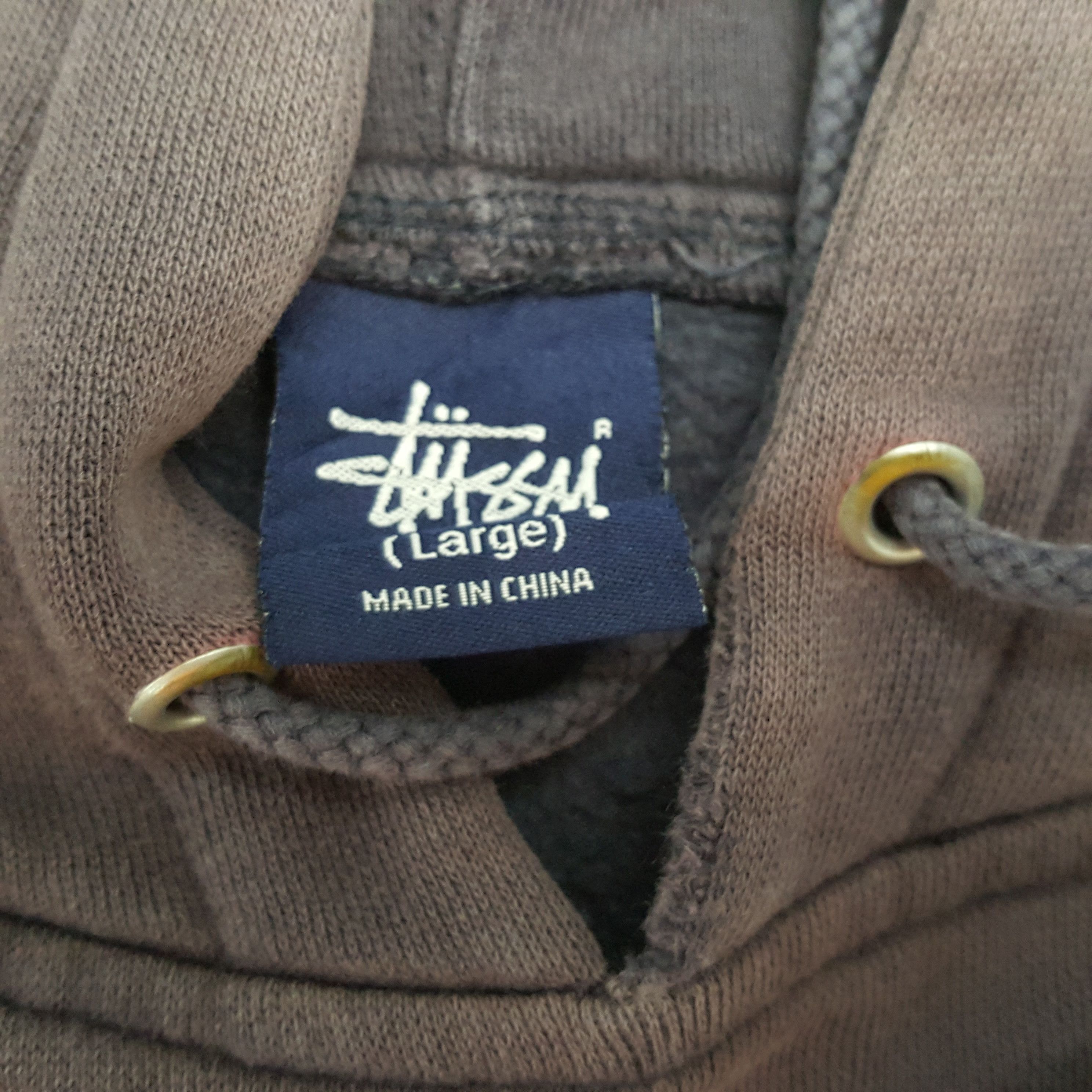 Stussy × Vintage STUSSY Streetwear Skater Style Custom Art Hoodies Size US XL / EU 56 / 4 - 9 Thumbnail