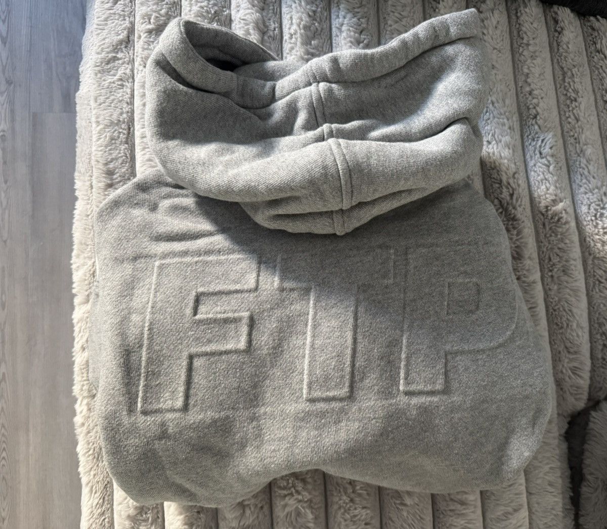 Fuck The Population FTP EMBOSSED LOGO PULLOVER heather GREY G59 suicideboy staff Size US M / EU 48-50 / 2 - 6 Thumbnail