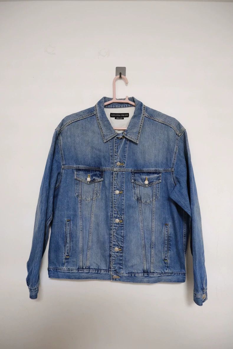 Alexander McQueen Alexander McQueen Denim Jacket for Sale- DMC Size US XXL / EU 58 / 5 - 1 Thumbnail