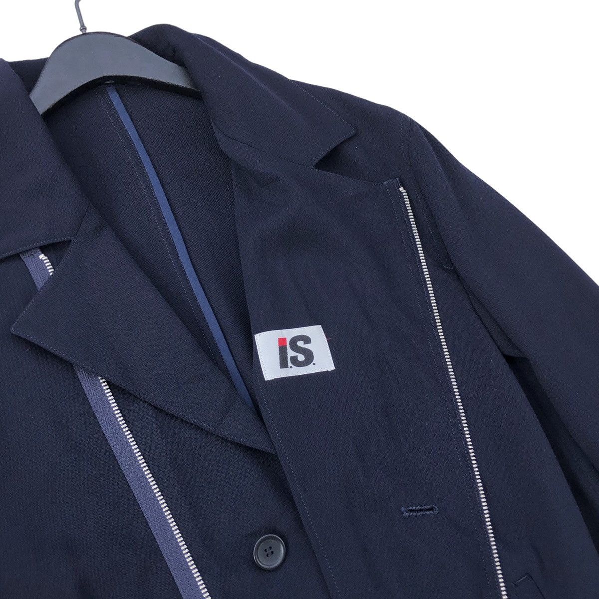 Issey Miyake Issey miyake IS Oblique Zipper Cardigan Blazer Size US M / EU 48-50 / 2 - 12 Thumbnail