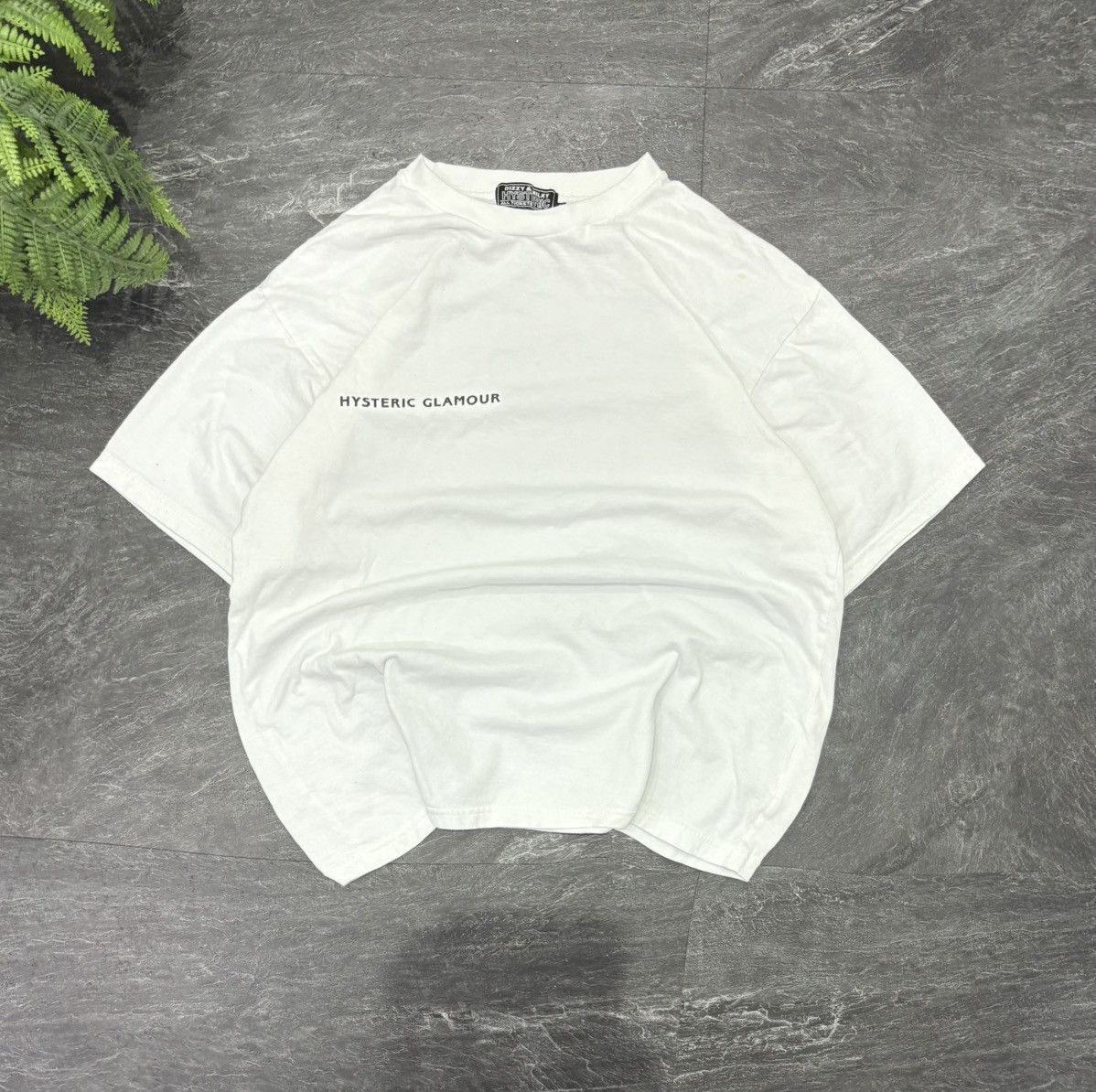 Hysteric Glamour 00s Vintage Hysteric Glamour Motel Big Logo Oversized Tee Size US M / EU 48-50 / 2 - 2 Thumbnail