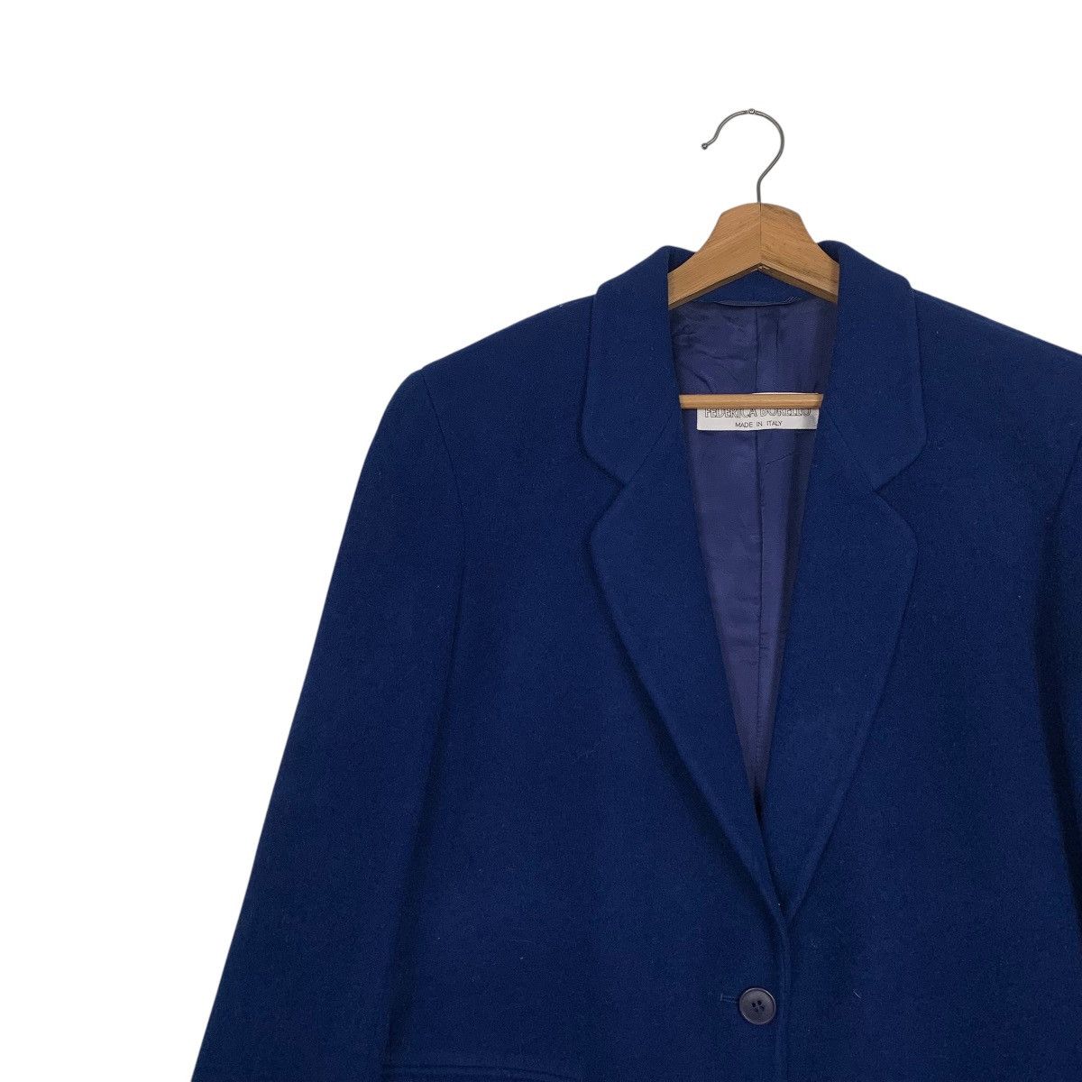 Other Federica Borello Wool Casual Jacket Size M / US 6-8 / IT 42-44 - 6 Thumbnail