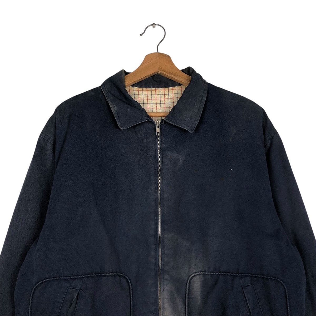 Japanese Brand 📌Vintage Bomber Jacket Van Jac Big Logo Spell Out Size US L / EU 52-54 / 3 - 5 Thumbnail