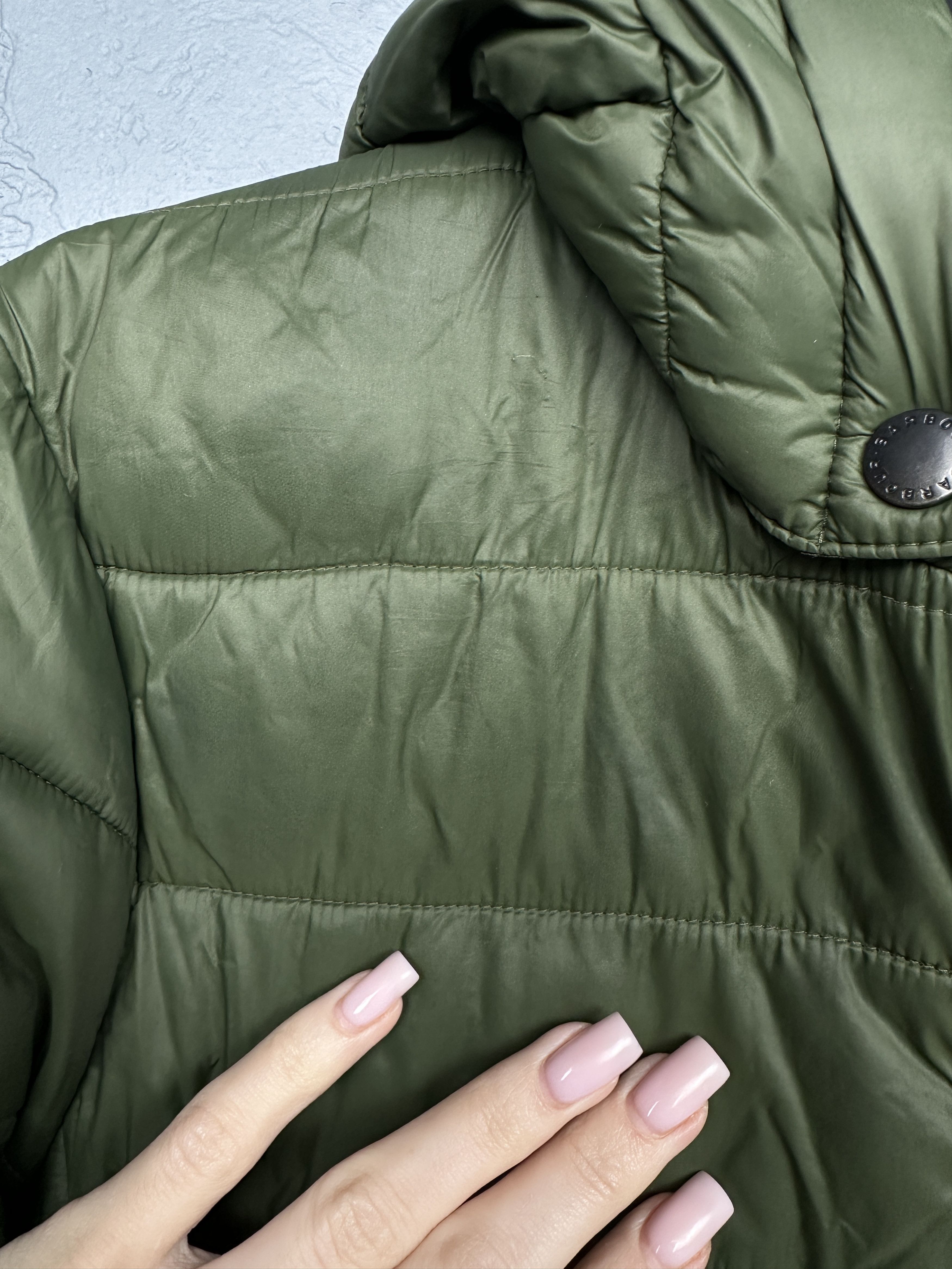 Barbour Barbour Womens Shaw Quilted Puffer Jacket Size L / US 10 / IT 46 - 4 Thumbnail